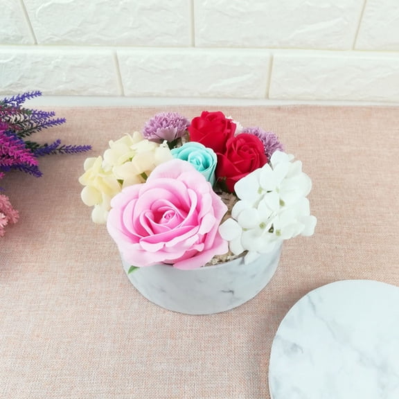 Luxshiny Set of 3 White Circle Decorative Paper Boxes, Boxes for Friends, Party Favor Storage Containers