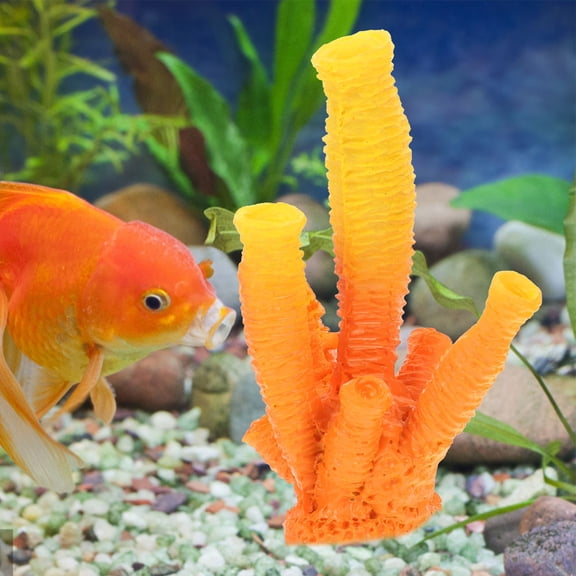 Luxshiny 3Pcs Tabletop Resin Coral Sculptures Sea Star Decor for Wedding Family Office Display
