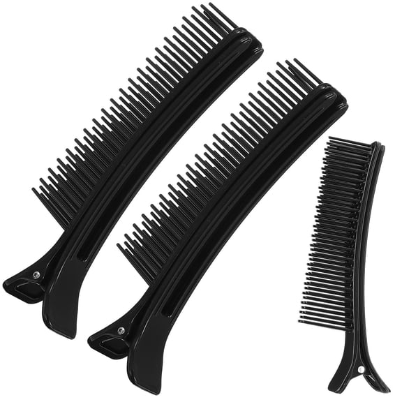 Luxshiny 3Pcs Hair Dressing Clips for Hair Partitioning with Slip-Resistant Grip for Women