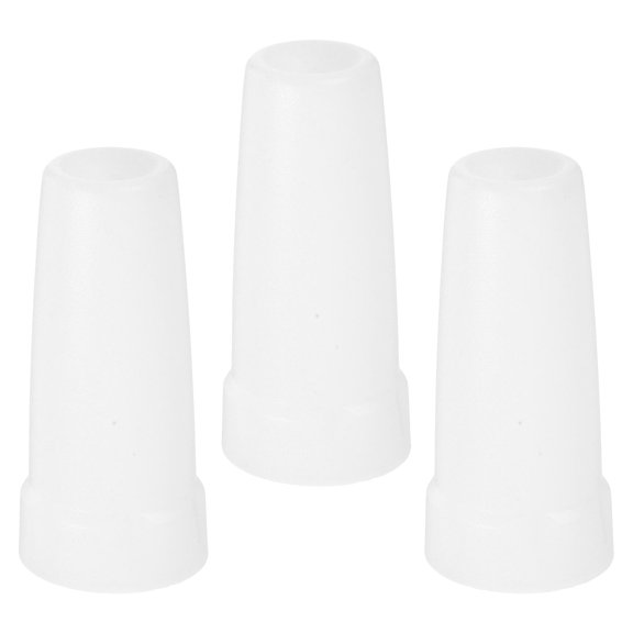Luxshiny 3Pcs LED Flashlight Diffuser Cap White Plastic Lens Cover for Enhanced Beam Illumination