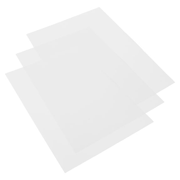 Luxshiny Frosted Acrylic Light Diffusion Panel for Home with Uniform Lighting 3Pcs