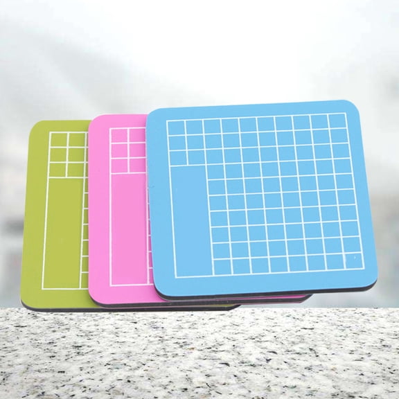 Luxshiny 3Pcs Self Healing Cutting Mat Assorted Color Non Slip Flexible Art Cutting Board