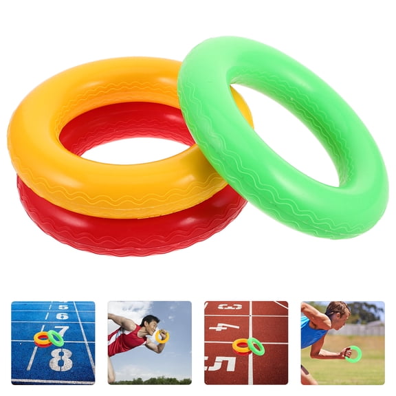 Luxshiny 3Pcs High Elasticity Relay Assorted Colors for Track Relay Race and Athletic Training