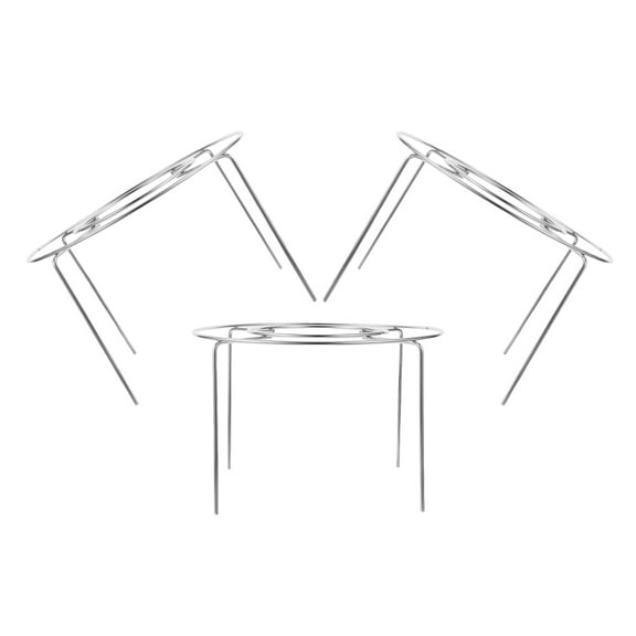 Luxshiny 3pcs Half Sheet Wire Rack Stainless Steel Cooling Supplies for Baking