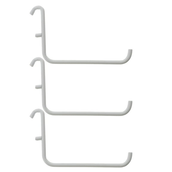 Luxshiny 3pcs Hole Board Hangers For Wall Iron Hanging Tools Tool Organization