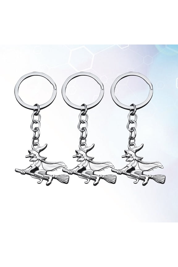 Set of 3 Stylish Modern Alloy Keychains for Girls, Trendy Bag Charms and Fashion Accessories