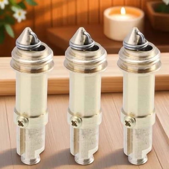 Luxshiny 3Pcs Brass Clicker Pop-Up Bolt with M8 Thread for Bath Drain Stopper