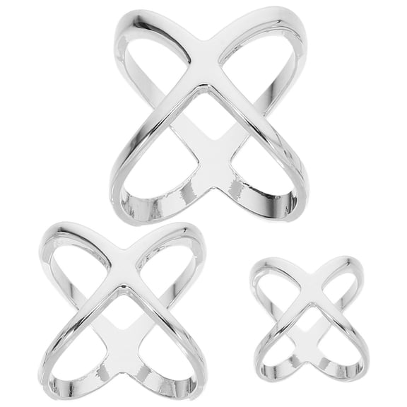 Luxshiny 3-Pack Alloy Scarf for Shawls, T-Shirts, and Accessories - Unique Design, , Easy to Use Clips