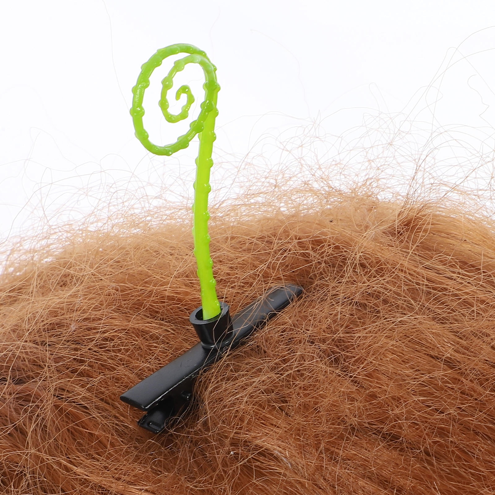 Spring Plant Clips Luxshiny 40pcs Plant Hair Barrettes Curly Grass Hair Clips Spring Clips ...