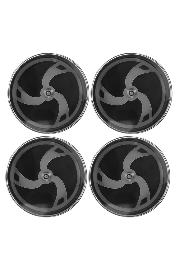 4-Pack Black Compact Watch Storage Case with Clear Transparent Lid for Travel and Easy Viewing