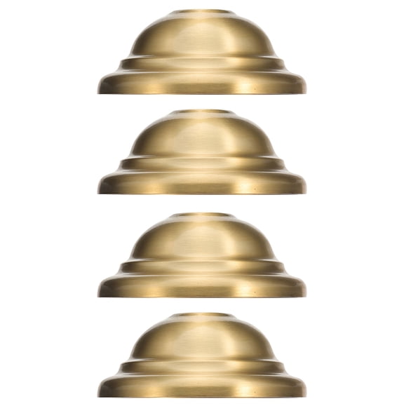 Luxshiny 4Pcs Brass Ceiling Light Plate Mounting Bracket for Pendant Lamps and Chandeliers