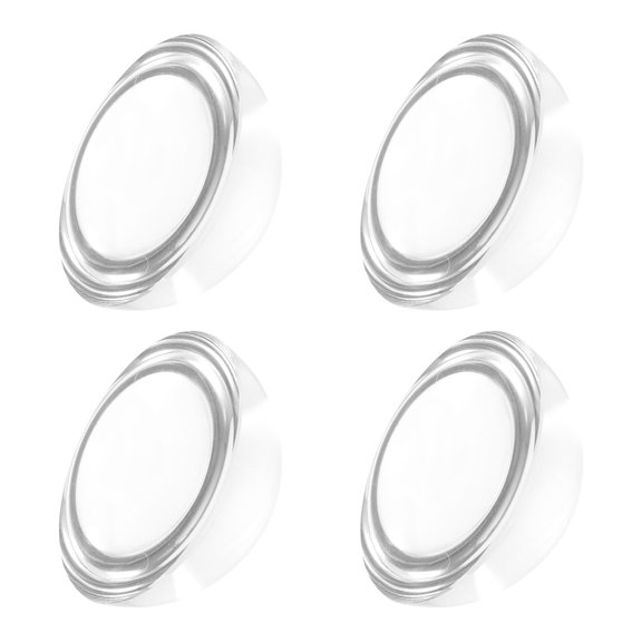 Luxshiny 4Pcs Glass Dome Paperweight for Craft Fabric Weights Quilting and Artistic Projects