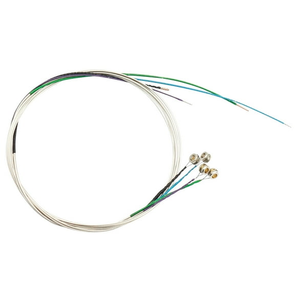 Luxshiny 4Pcs Metal Viola Strings Stainless Steel Replacement Strings for Instrument Practice