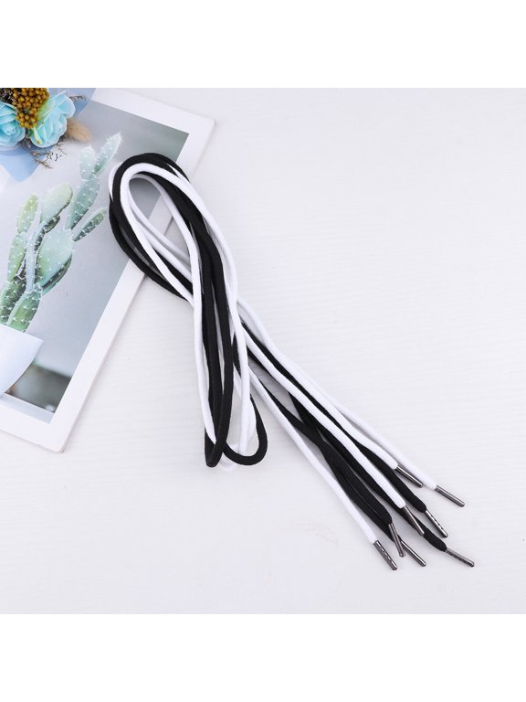 Multi- Rope Drawstrings with Metal Tips, Lightweight, , Perfect for Crafts and Home Decor