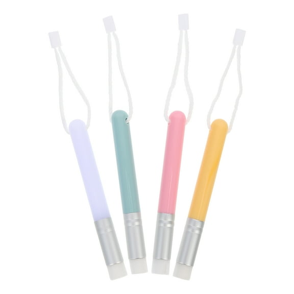 Luxshiny 4Pcs Portable Ink Blending Brushes Assorted Colors for Art Crafting Cards Making Tools