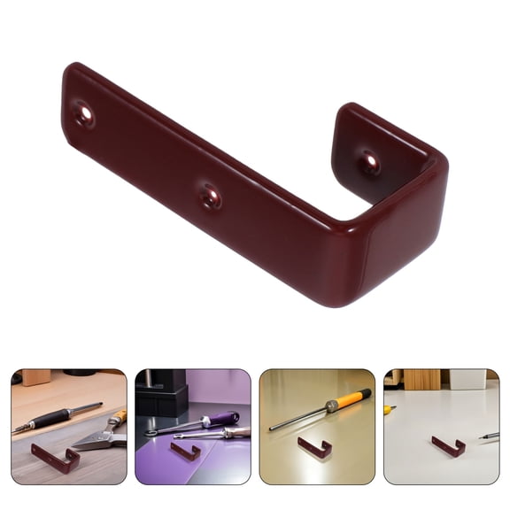 Luxshiny 4Pcs Rv Bunk Bed Ladder Hook Brackets with Noise Reducing Flexible Coating