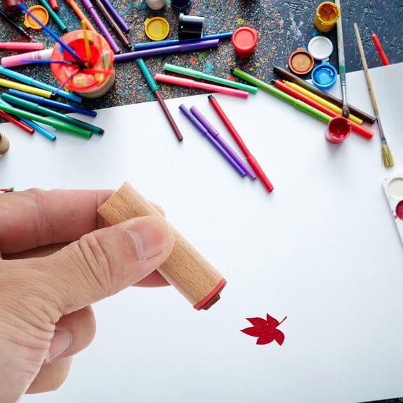 Luxshiny 4Pcs Vintage Scrapbooking Tools for Writing Assorted Color Diary Planner Decoration