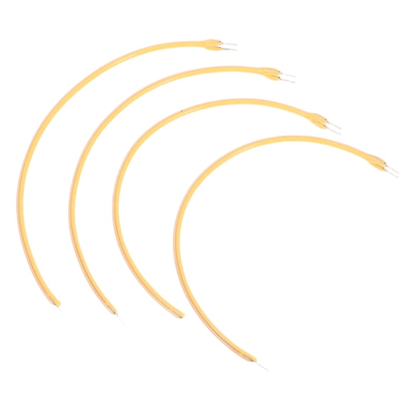 Luxshiny 4Pcs Warm Light LED Filament Wire for Easy Installation in Lamp Repair