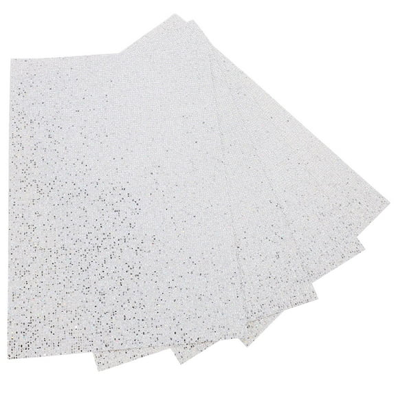 Luxshiny Bling Sheets Crystal Rhinestones Sheet Silver DIY Crafts 4Pcs