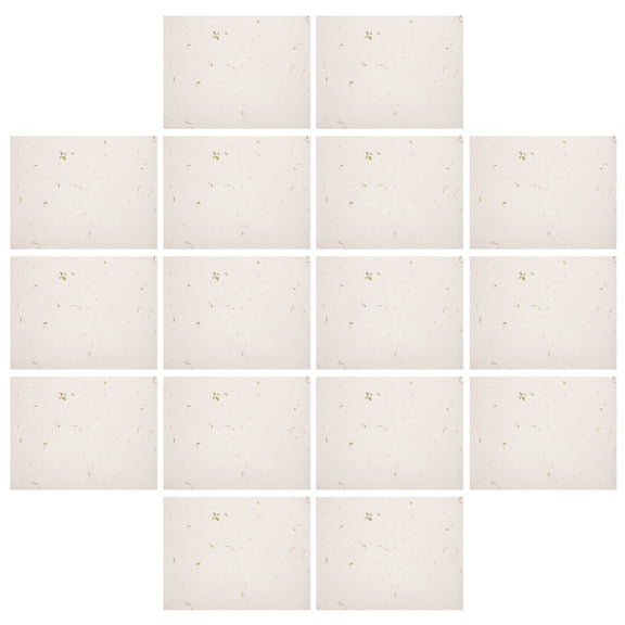Luxshiny 50-Pack Beige Chinese Art Paper Sheets, Rectangular Fiber Paper for , Writing Practice, and Craft Projects