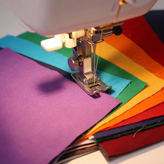 Luxshiny 50Pcs Cotton Fabric Squares Precut for Quilting Patchwork Embroidery and Sewing Projects