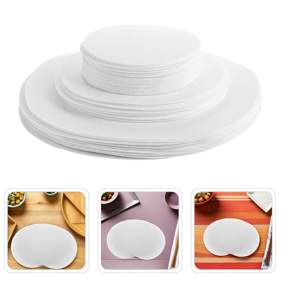 Luxshiny 50Pcs Felt Cookware Protectors Heat Resistant Nonslip Pan and Pot Protectors for Home Storage