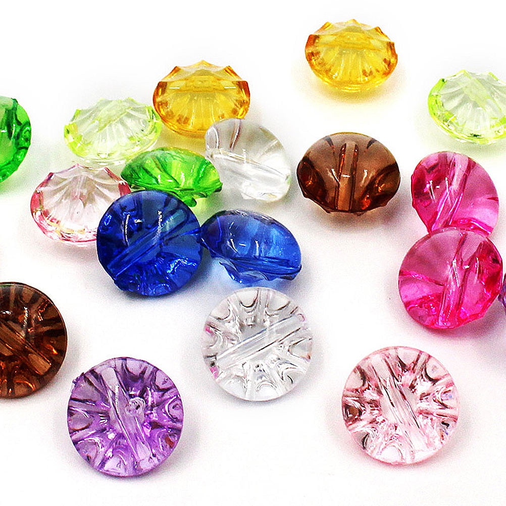 Design Button Food Luxshiny 50Pcs Creative Pink Crystal Buttons for DIY Clothes Button and ...