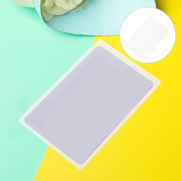 Luxshiny Transparent Card Protectors Multifunctional Waterproof 50Pcs