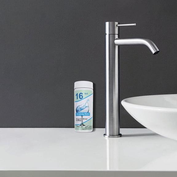 Luxshiny 50pcs Water Quality Test Kit Paper For Families Water Hardness Test