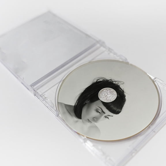 Luxshiny 5Pcs Clear Compact Disc Cases with Interlocking Trays for Secure Media Storage