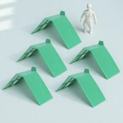 Luxshiny 5Pcs Dove Perch Plastic Corner Bird Perch for Pigeons and Pet Owners