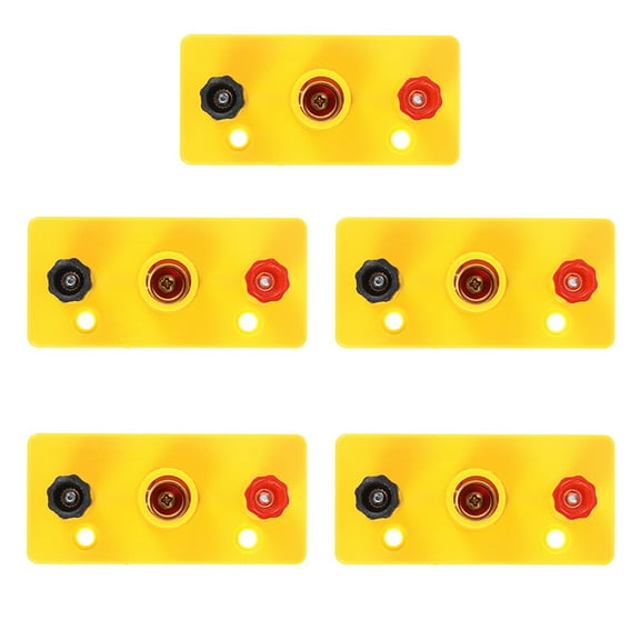 Luxshiny 5Pcs Electricity Teaching Light Holder Sturdy Plastic Physics Laboratory Equipment for Schools