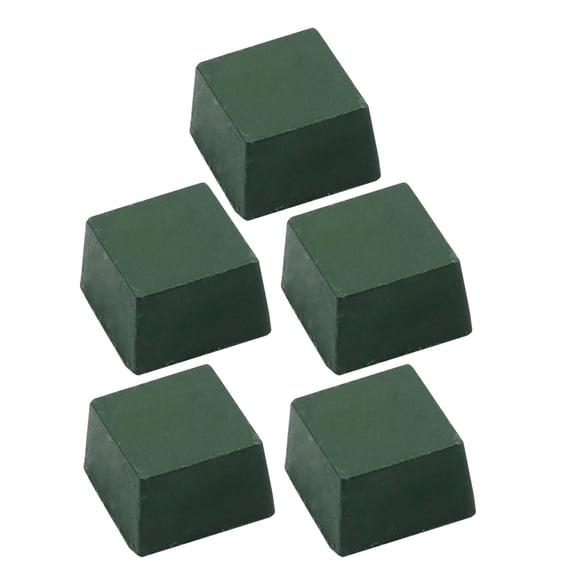 Luxshiny 5Pcs Green Polishing Compound for Home Sharpening Stropping and Buffing Tools