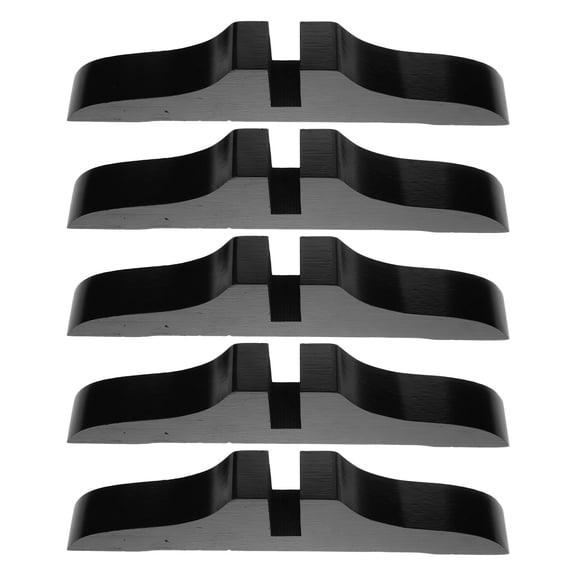 Luxshiny 5-Pack Heavy Duty Black Wood Room Divider Stand Base, Stable Partition Brackets for Home and Office