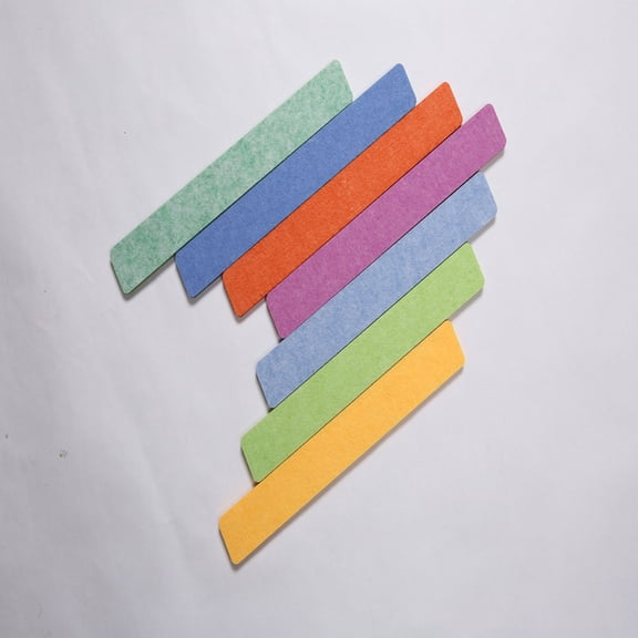 Luxshiny 5Pcs Memo Board Felt Strips Assorted Color for Teachers Classroom Decor