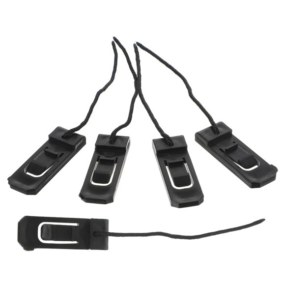 Luxshiny 5-Pack Black Inflatable Paddleboard Fin Clips Replacement Tail Clip Accessories for SUP Boards