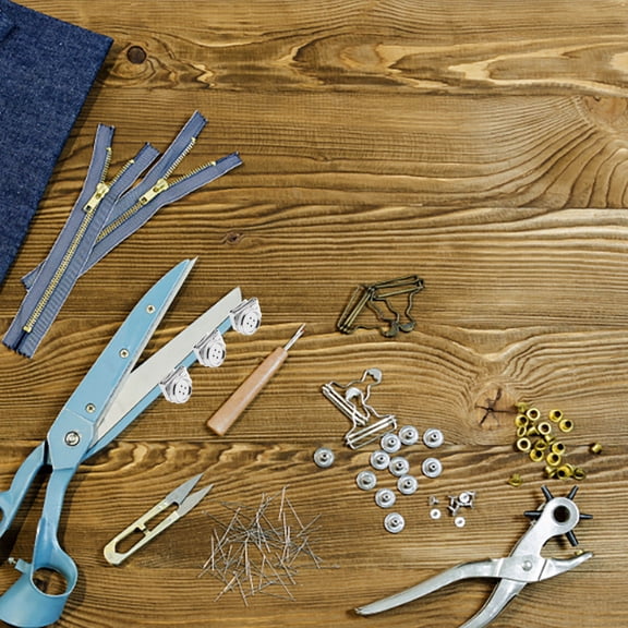 Luxshiny 5Pcs Pants Suspender Buttons Silver Metal Button Attacher for DIY Fashion