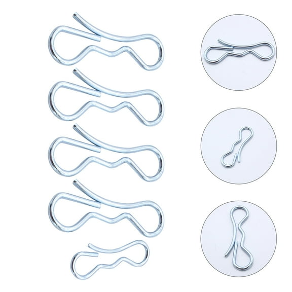 Luxshiny 5Pcs Pin Fastener Alloy-steel Cotter Pin for Industrial Use