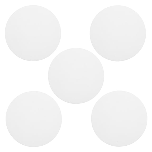 Luxshiny 5Pcs Round Ceiling Light Diffuser Acrylic Shade Cover for Home Softens LED Light