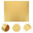 thumbnail image 1 of Luxshiny Set of 5 Thick Nonstick Baking Mats Oven Liners in Golden Color, Dishwasher Safe and Reusable, 1 of 5