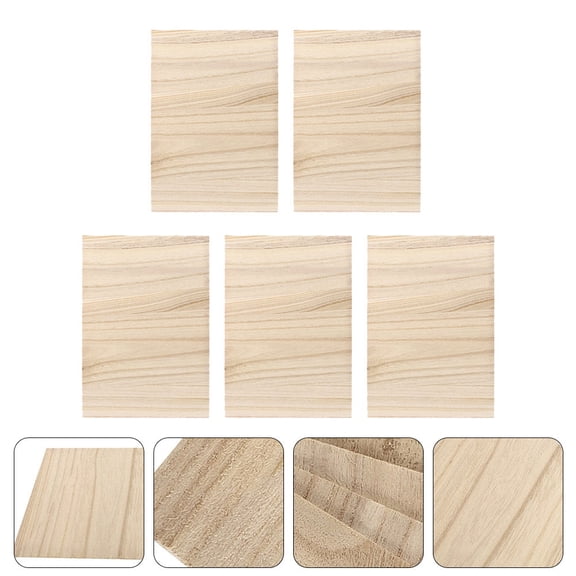 Luxshiny 5Pcs Training Karate Board Taekwondo Training Board Beige Breaking Practice for