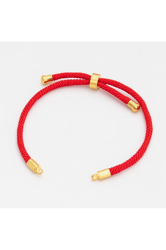 5 Pieces Unisex Red String Bracelets Adjustable Rope Style for Wrist and Trendy Fashion Accessories