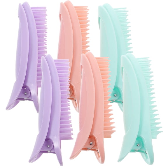 Luxshiny 6Pcs Hair Curler Clips Lightweight Root Clips for Curly Hair Volume and Style