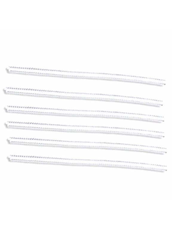Spring Rope Ring Size Adjuster Plated Silver Invisible for Resizing Rings 6Pcs