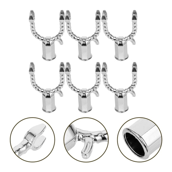 Luxshiny 6-Pack Metal Plant Branch Supports for Fruit Trees, Garden Use, Lightweight and Reusable Tree Branch Braces