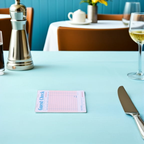 Luxshiny 6Pcs Restaurant Server Book Red Order Tickets Pad for Seamless Logging