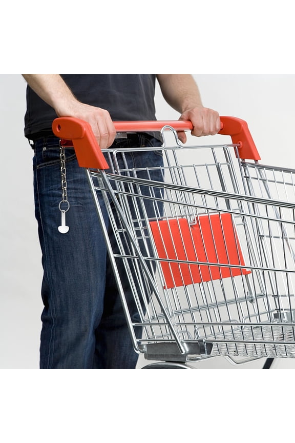 6-Pack Shopping Cart Token Key , Multi-Functional Trolley Keychain for Access