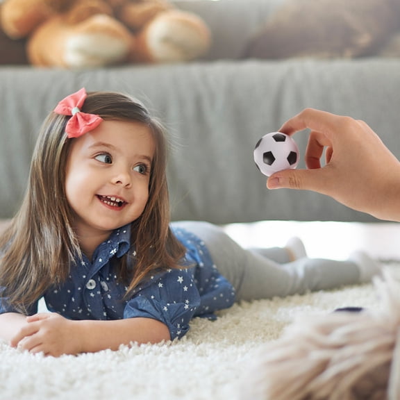 Luxshiny 6Pcs Stress Balls PU Material Soft Durable Squeeze Balls for Relaxation and Pressure Relief