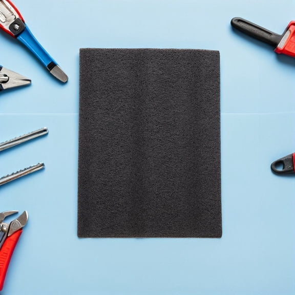 Luxshiny 6Pcs Black Polyethylene Foam Board Cuttable Foam Inserts for Tool Box