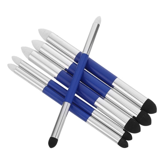 Luxshiny 6Pcs Washable Art Blending Sponge Pens with Dual Function for Pastel and Colored Pencil Use